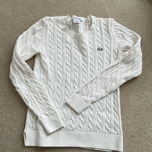 Lacoste cable sweater